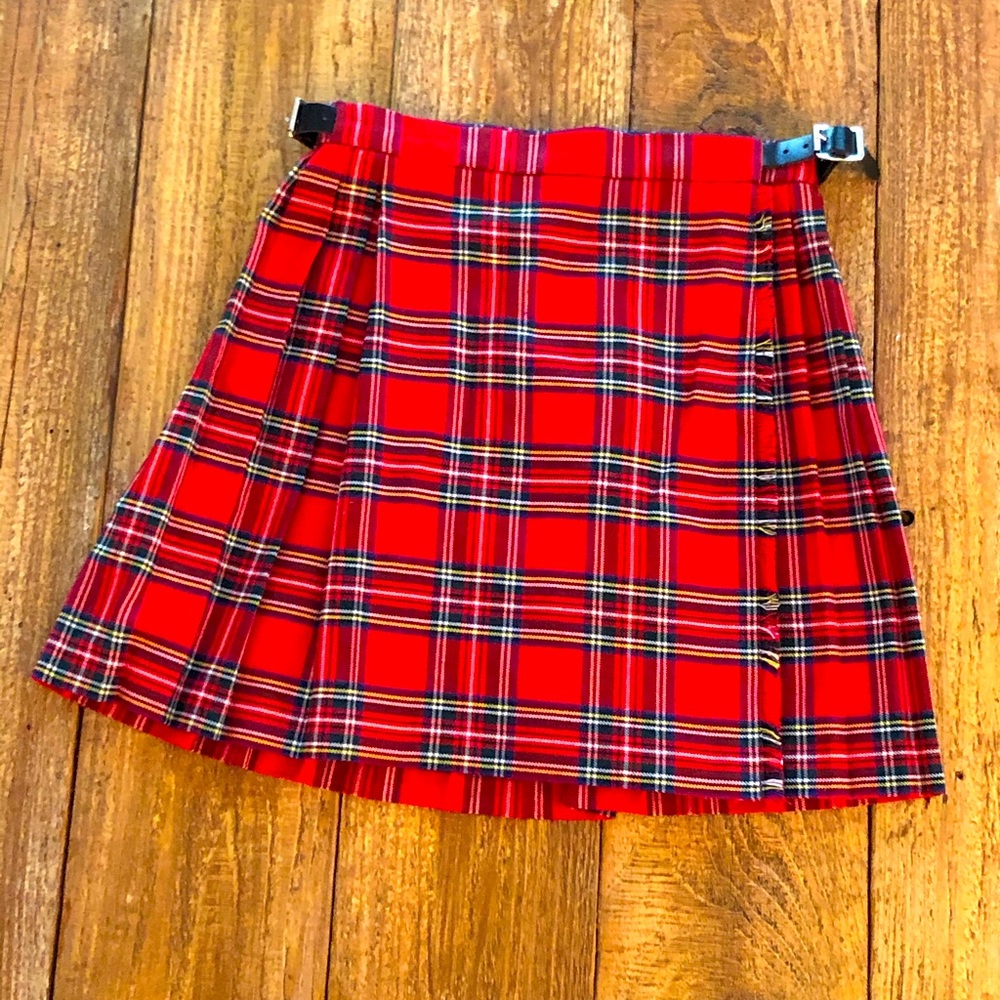 Girls Tartan Skirt/Kilt